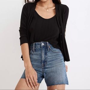 NWOT Madewell curvy perfect vintage shorts